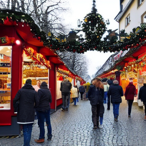 Polizeibericht Unbekannte greifen Sicherheitsmitarbeiter auf einem Weihnachtsmarkt an