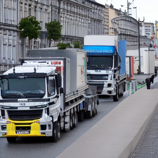 Polizeibericht Lkw kollidiert mit Leiplanke – BAB 115 gesperrt