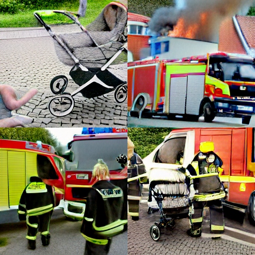 Kinderwagen in Brand gesetzt - Festnahme