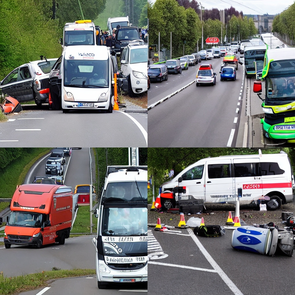 Verkehrsunfall mit mehreren Verletzten