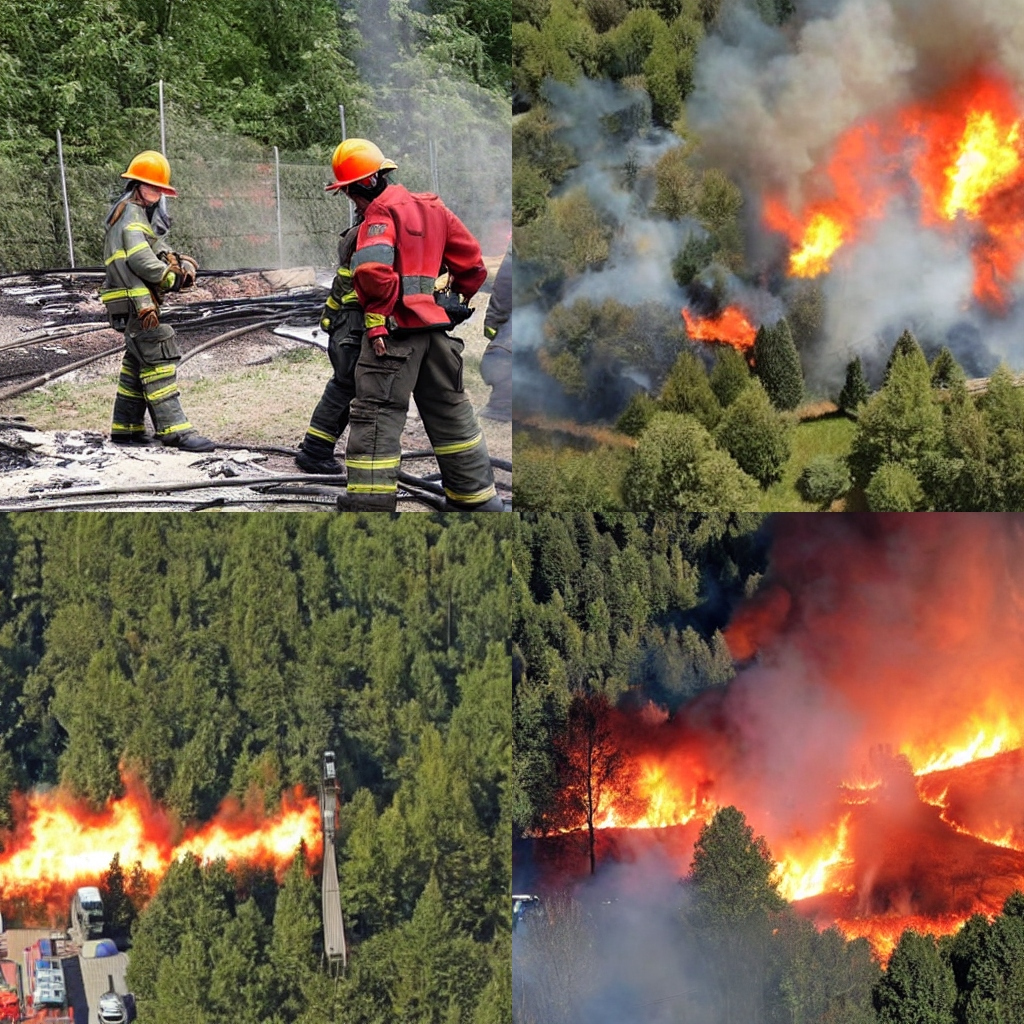 Brand durch Pyrotechnik und schwerer Landfriedensbruch