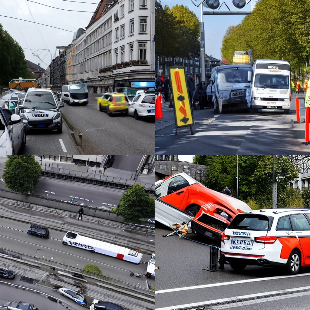 Polizeibericht Fußgänger bei Verkehrsunfall schwer verletzt