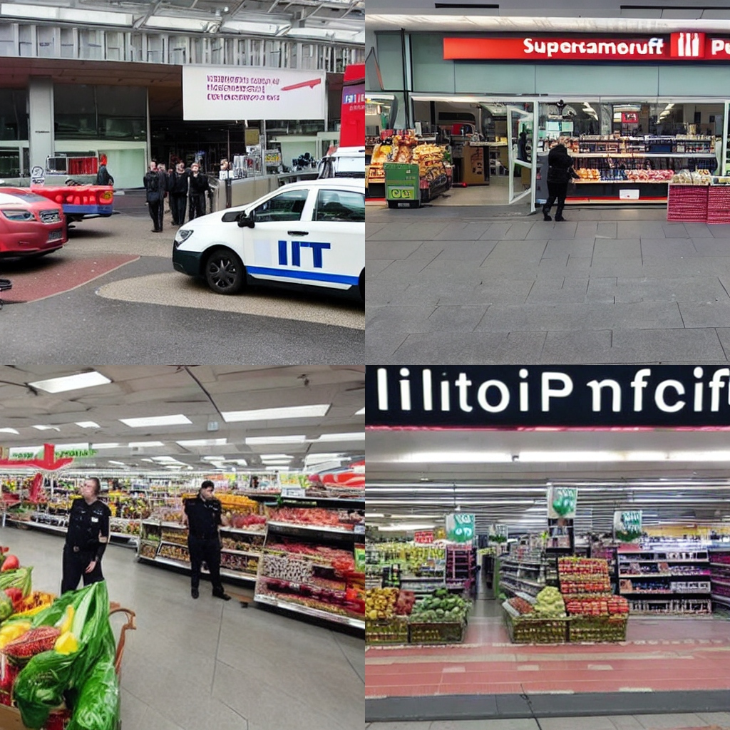 Supermarkt überfallen - Polizei bittet um Mithilfe