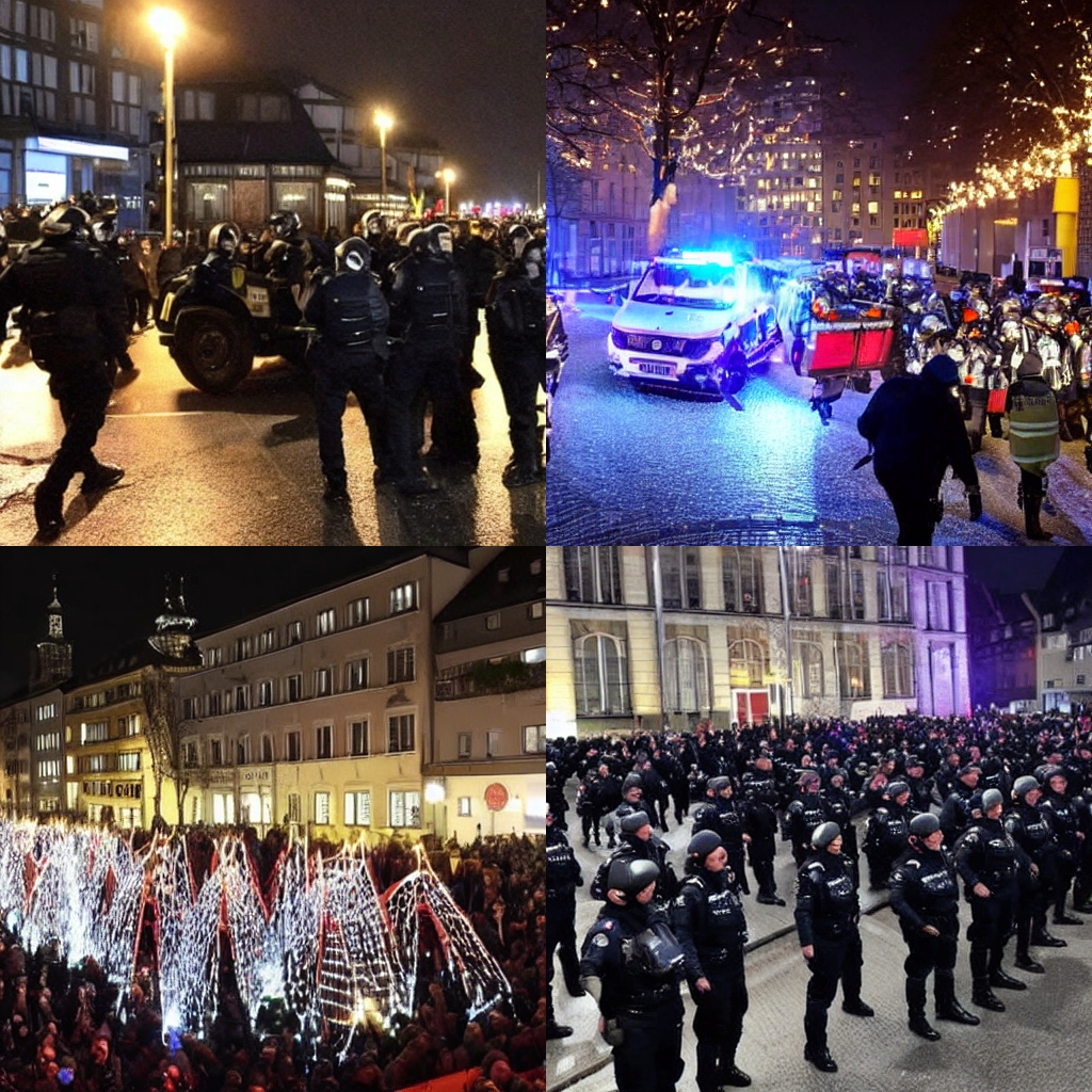 Polizeibericht Vorfälle bei Silvesterfeierlichkeiten - Polizei richtet Hinweisportal ein