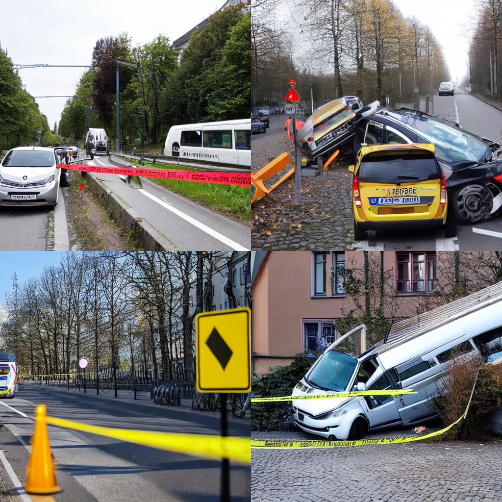 Polizeibericht Nach Verkehrsunfall geflüchtet