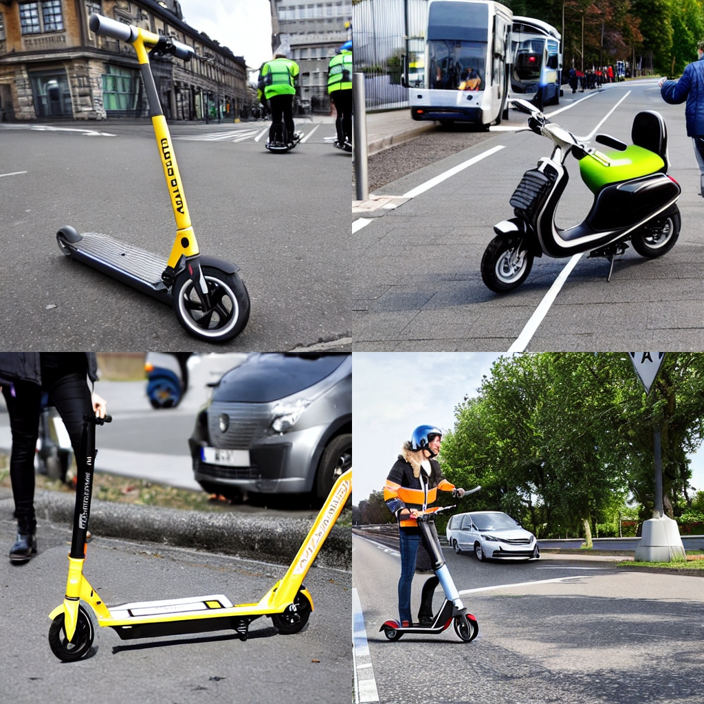 Polizeibericht Verkehrsunfall mit E-Scooter