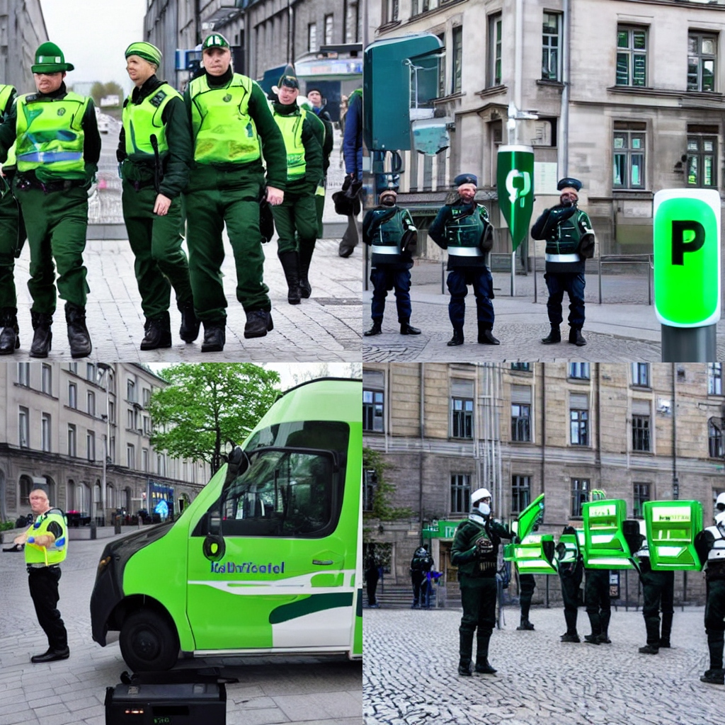 Erste Elektro-Kräder - Polizei Berlin fährt Grün
