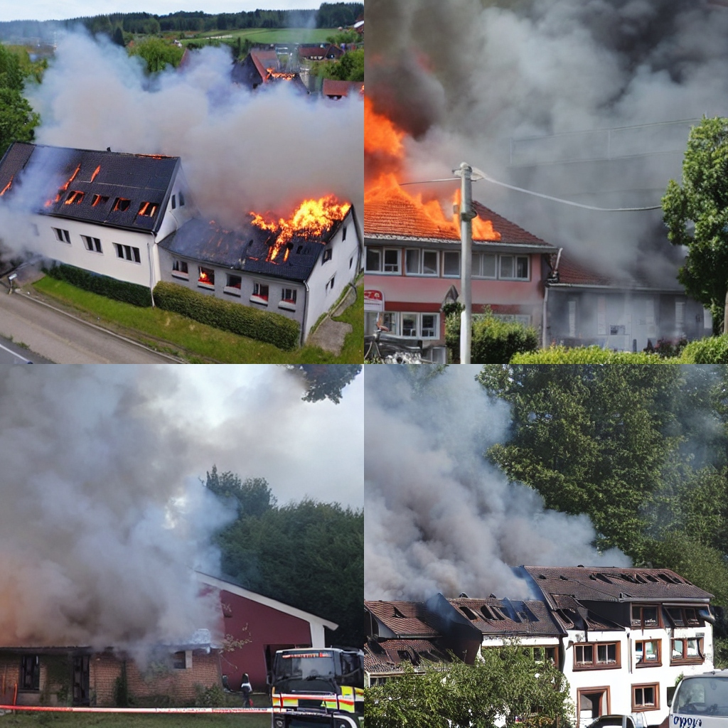 Polizeibericht Brand in Pflegeheim