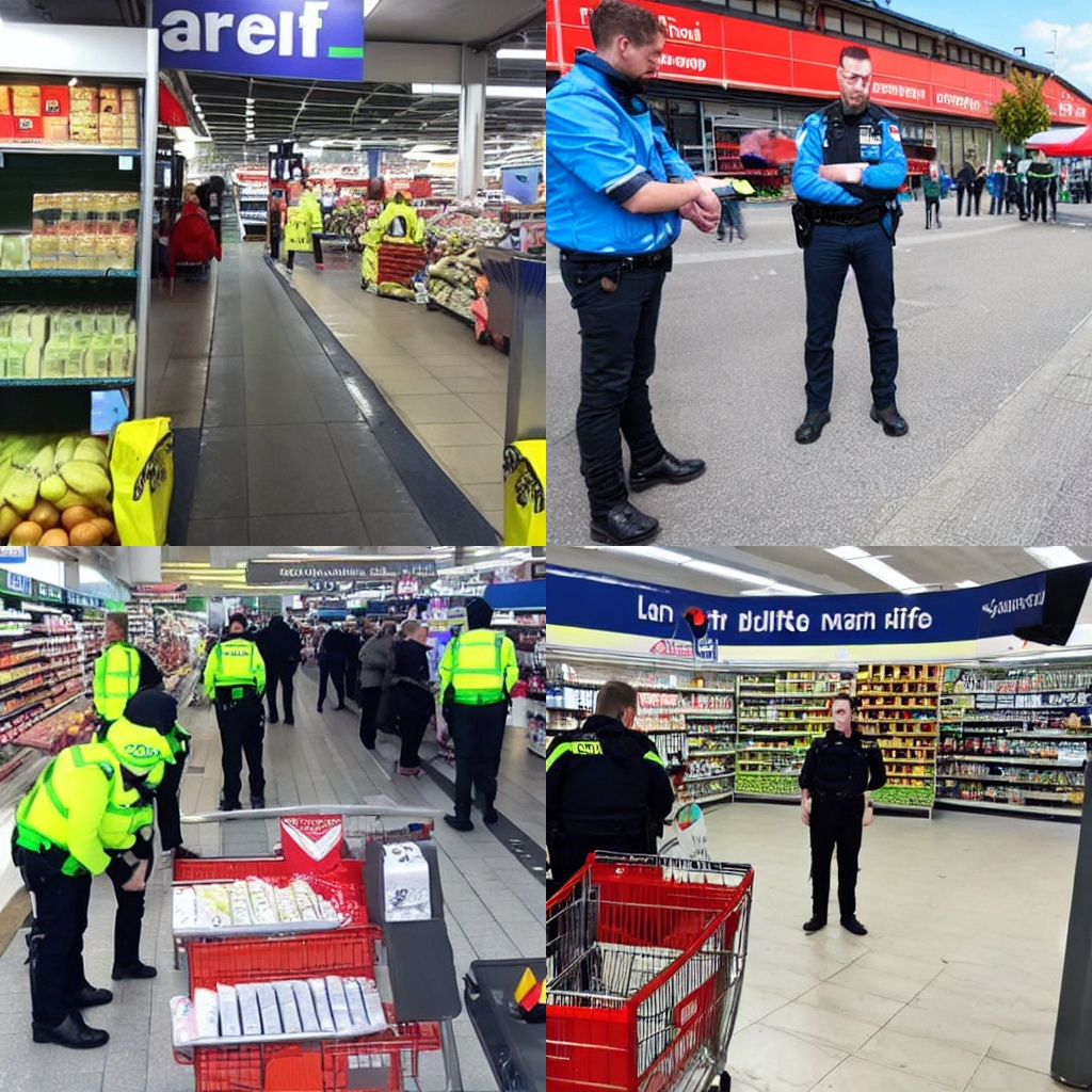 Polizeibericht Raub auf Supermarkt – Polizei bittet um Mithilfe