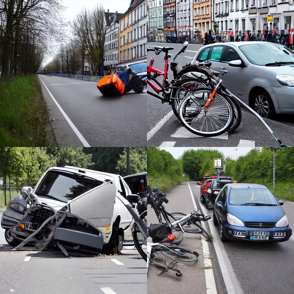 Radfahrer bei Unfall mit Auto verletzt