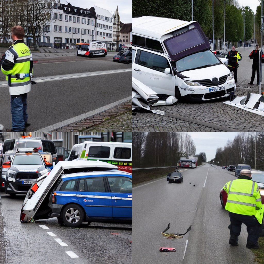 Polizeibericht Fußgänger bei Unfall verletzt