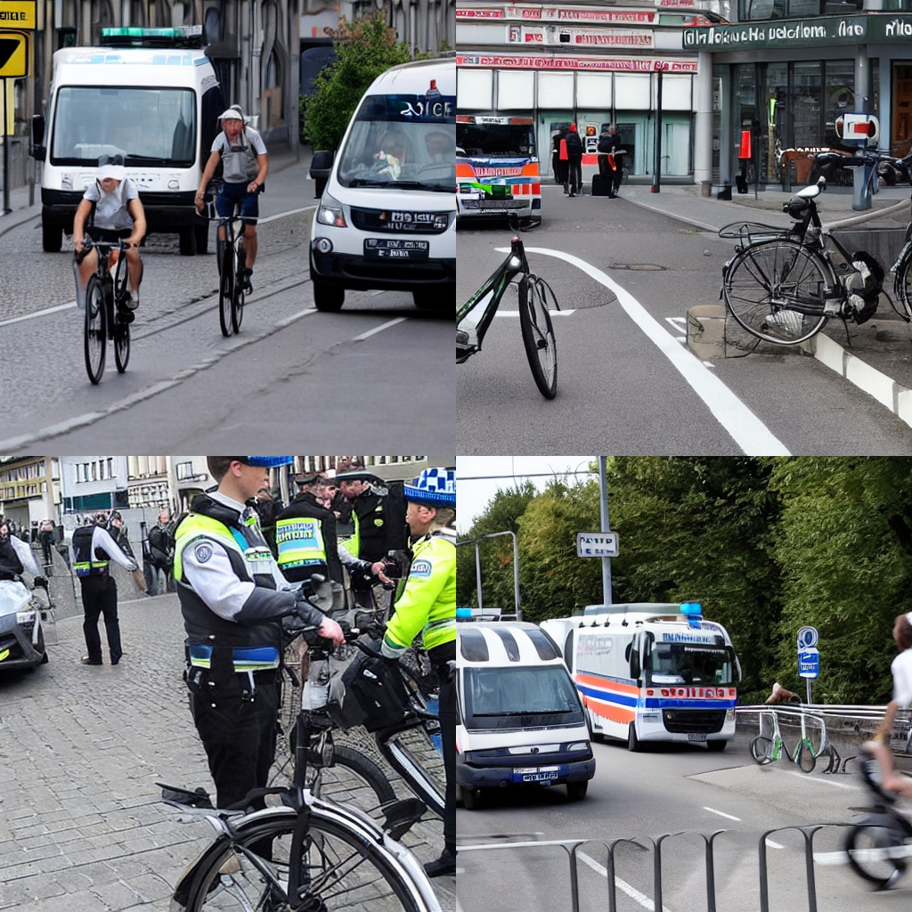 Zweiradfahrer flüchtet vor Polizeikontrolle
