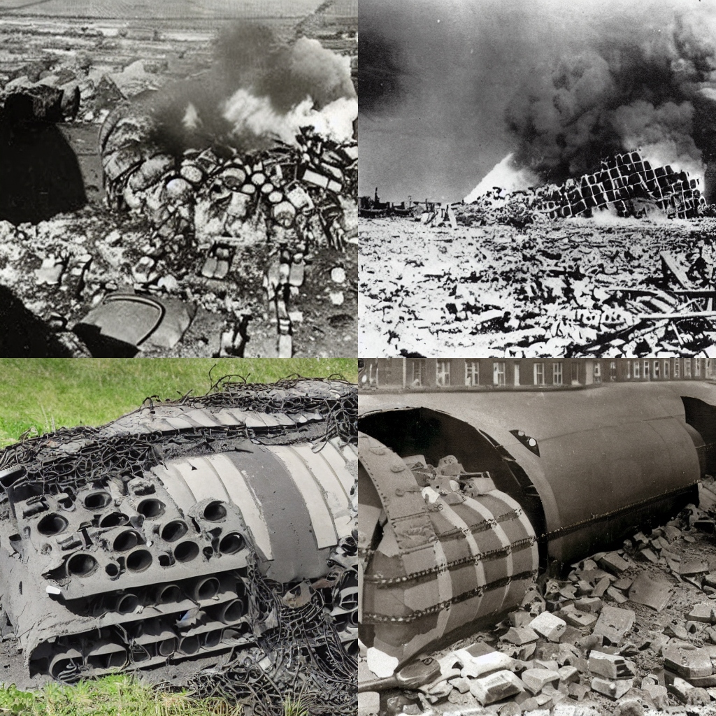 Bevorstehende Entschärfung einer Weltkriegsbombe
