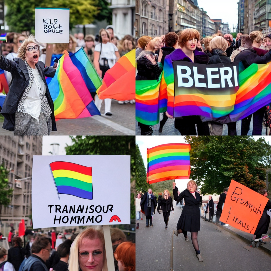 Polizeibericht Transfrau homophob beleidigt