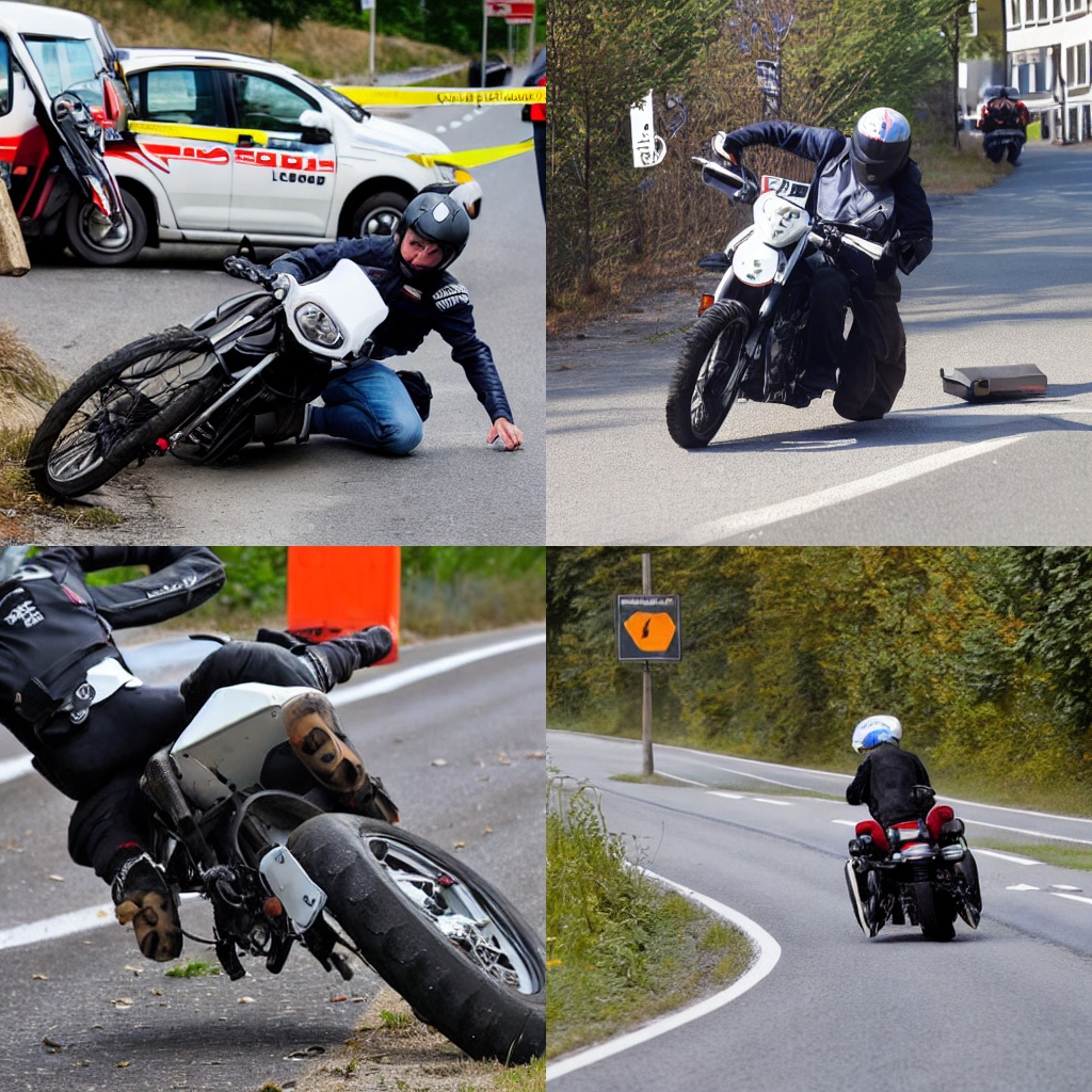 Polizeibericht Motorradfahrer bei Unfall lebensbedrohlich verletzt
