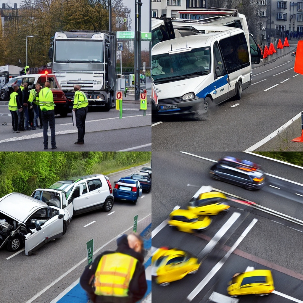 Verkehrsunfall mit sechs Verletzten