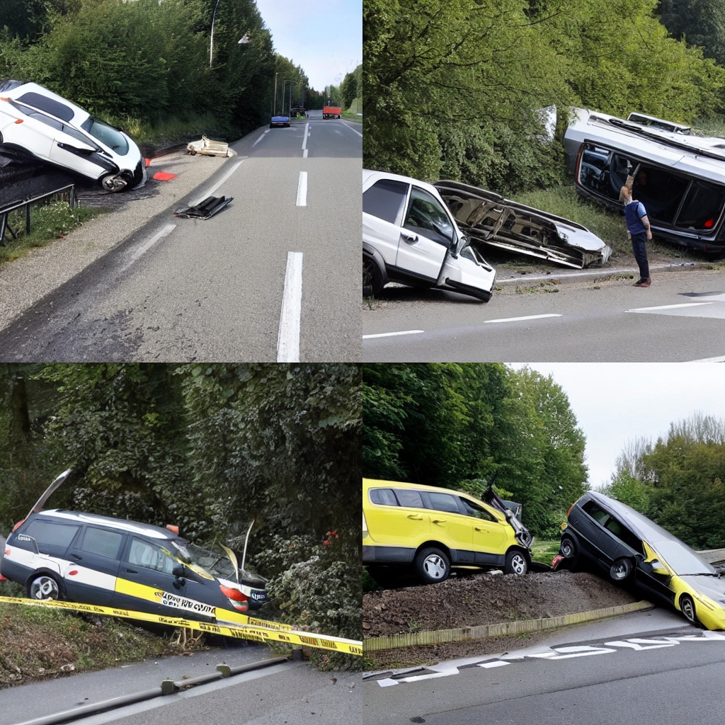 Polizeibericht Verkehrsunfall nach Spurwechsel
