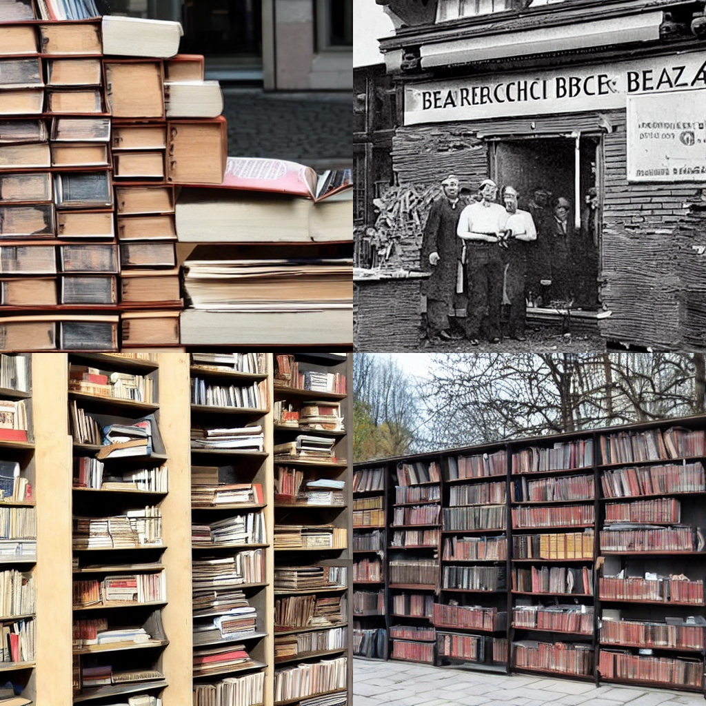 Bücherbox mit historischem Bezug in Brand gesteckt