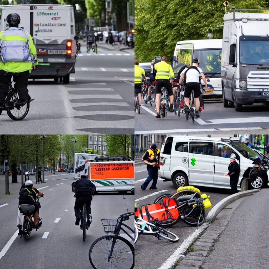 Radfahrer bei Verkehrsunfall verletzt – Beteiligter flüchtet