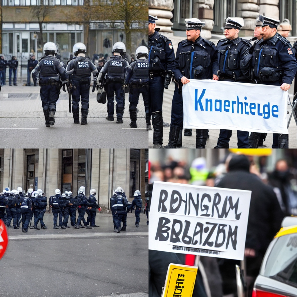 Verbotene Kundgebung am Donnerstag - Polizei Berlin zieht Bilanz