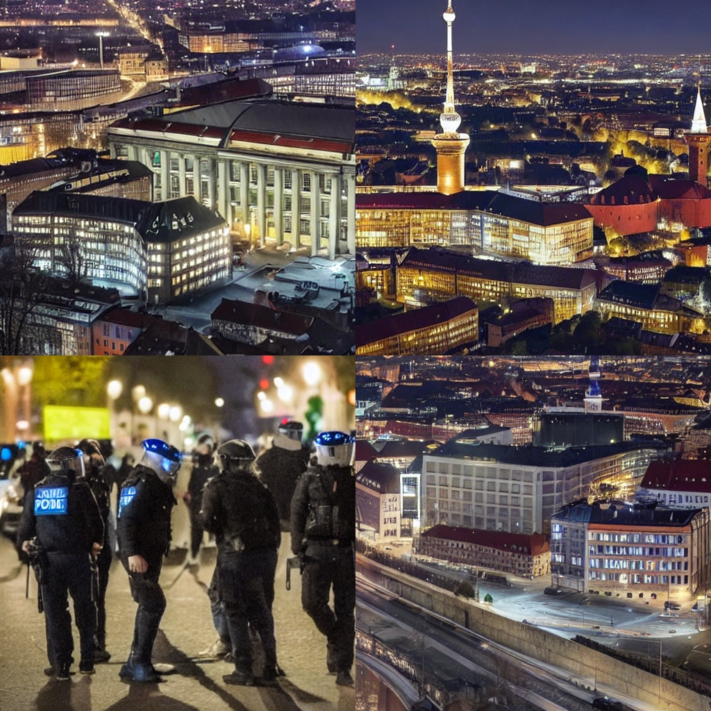 Vorkommnisse am Abend und in der vergangenen Nacht - Polizei Berlin zieht Bilanz
