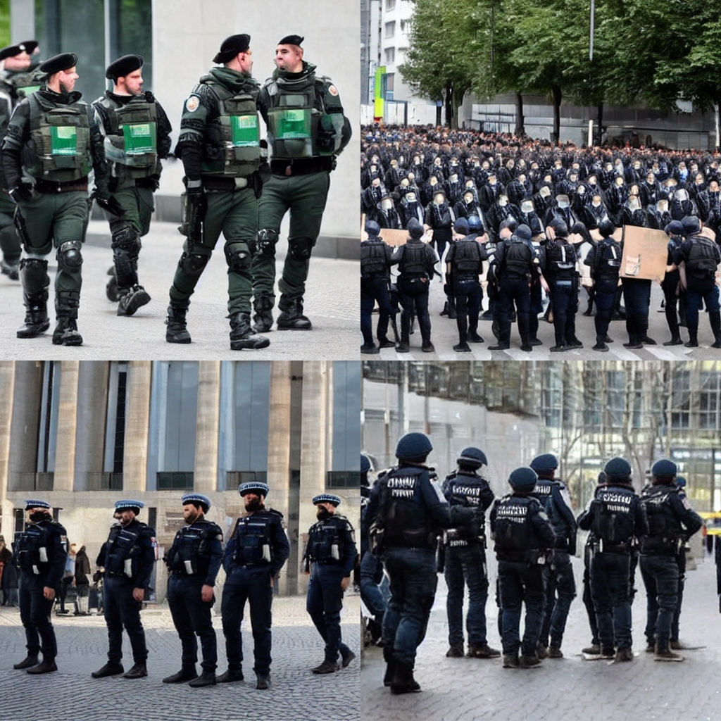 Ereignisse im Zusammenhang mit dem Nahostkonflikt - Polizei Berlin zieht Bilanz