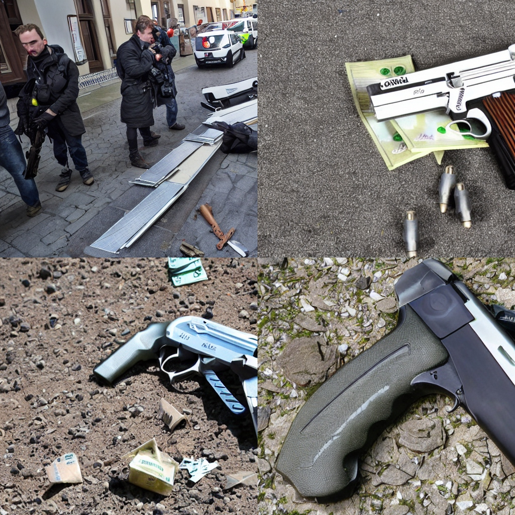 Polizeibericht Späti mit Pistole überfallen und Geld aus der Kasse gestohlen