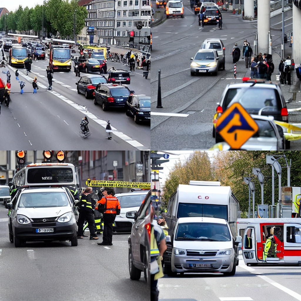 Polizeibericht Fußgängerin bei Verkehrsunfall verletzt