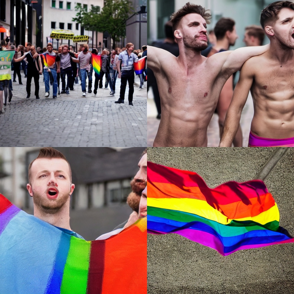 Homophob motivierter Raub und Beleidigung - Wer kennt diese Männer?
