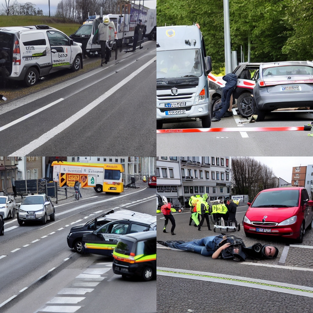 Polizeibericht Fußgängerin bei Unfall verletzt