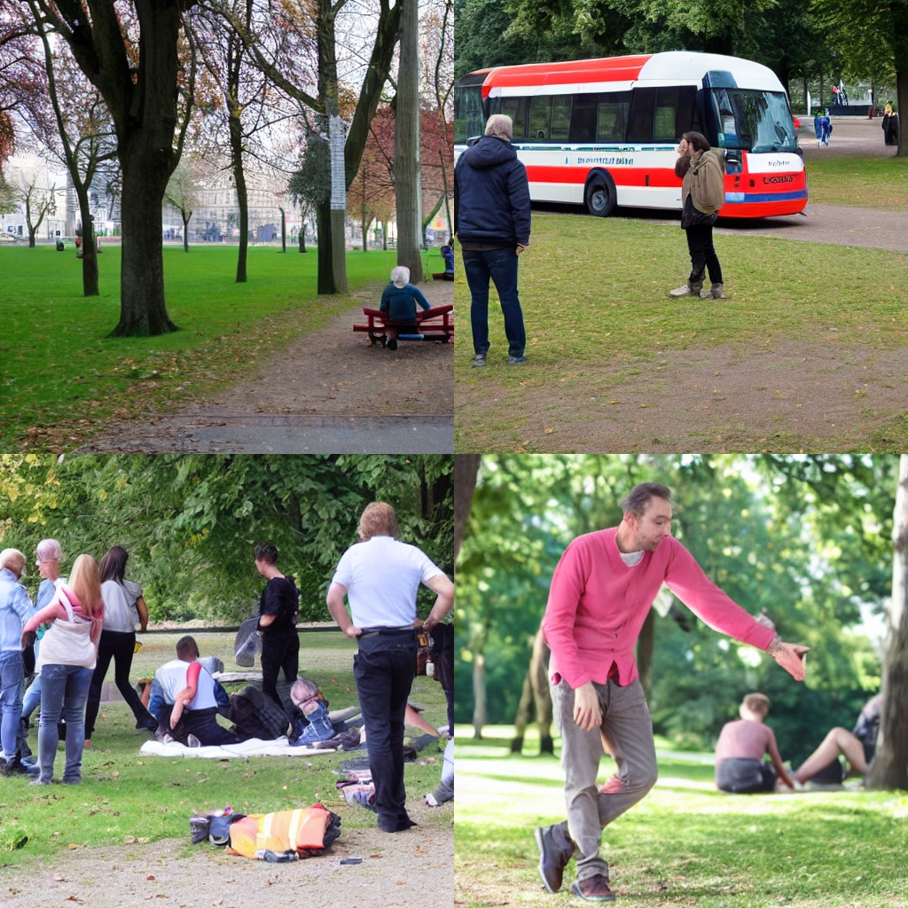 Mann in Park verletzt
