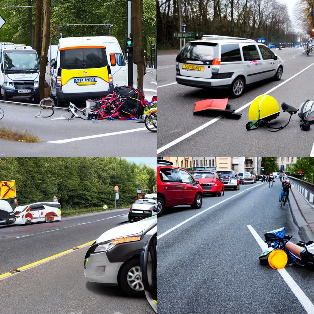 Verkehrsunfall mit Kradfahrer