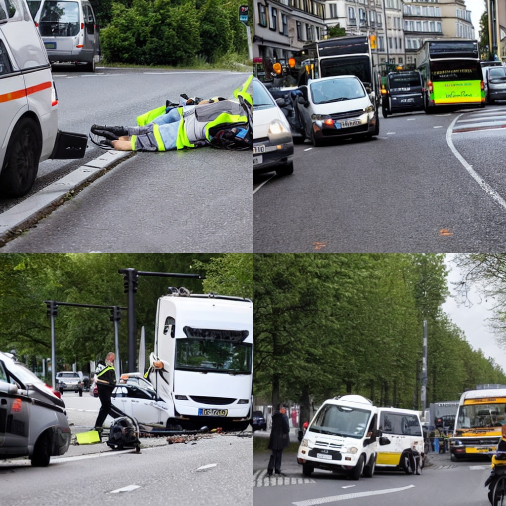 Polizeibericht Mehrere Fahrgäste bei Verkehrsunfall verletzt