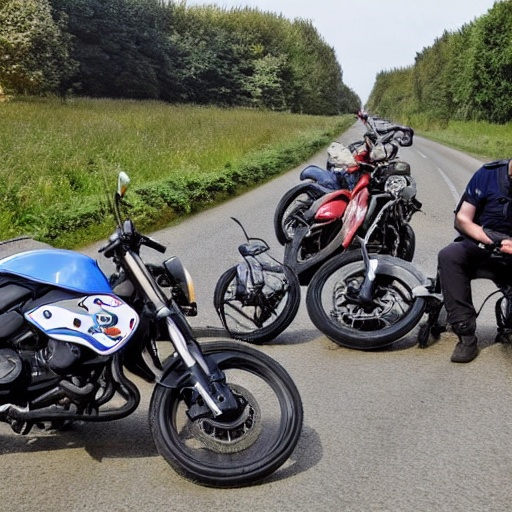 Polizeibericht Verkehrsunfall – Motorradfahrer ohne Fahrerlaubnis verletzt