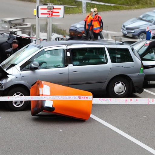 Polizeibericht Autofahrer nach Verkehrsunfall im Krankenhaus