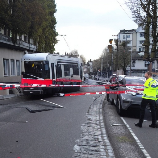 Polizeibericht Fußgänger bei Unfall mit Straßenbahn verletzt