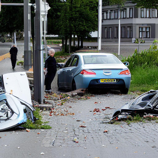 Polizeibericht Senior flüchtet nach Verkehrsunfall