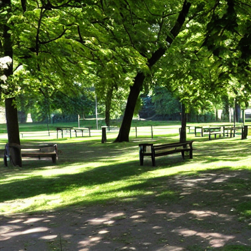 Auseinandersetzung im Park