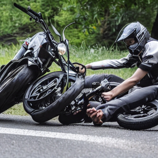 Polizeibericht Motorradfahrer nach Unfall in Lebensgefahr