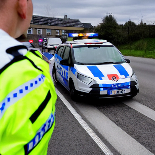 Polizeibericht Autofahrer flüchtet vor der Polizei