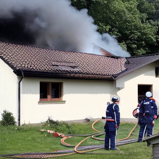 Polizeibericht Brand in Mehrfamilienhaus