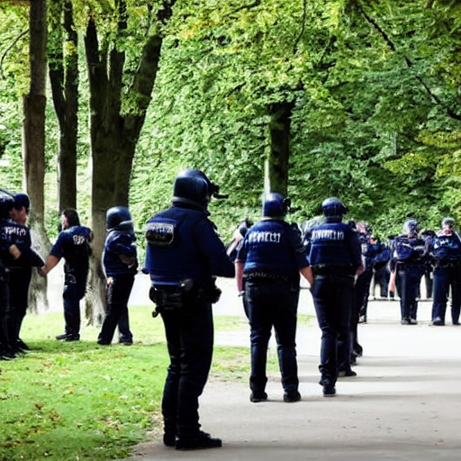 Polizeibericht Polizisten beleidigt – Tumult im Park