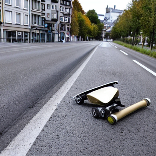 Polizeibericht Verkehrsunfall - Skater kollidiert mit Auto