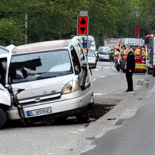 Senior bei Verkehrsunfall verletzt