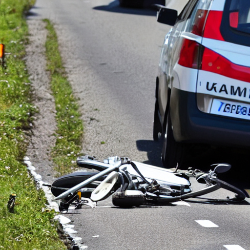 Polizeibericht Radfahrer nach Verkehrsunfall im Krankenhaus