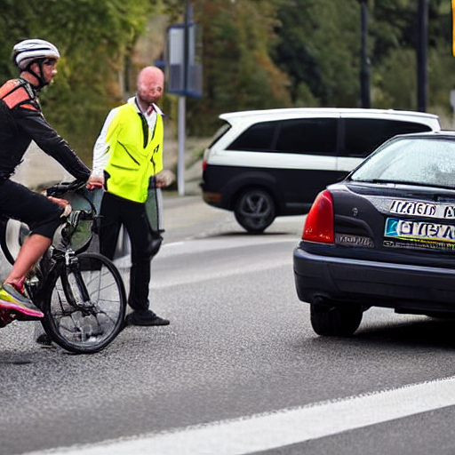 Polizeibericht Radfahrer bei Verkehrsunfall verletzt