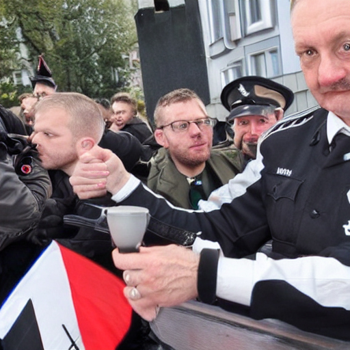 Polizeibericht Mann soll Hitlergruß gezeigt haben - Festnahme