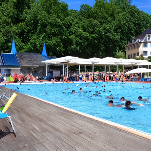 Auseinandersetzung im Freibad