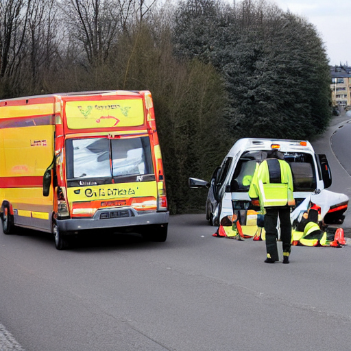 Verkehrsunfall während der Einsatzfahrt