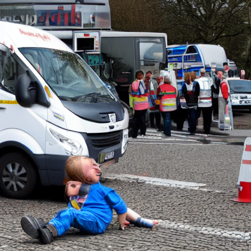 Polizeibericht Kind nach Verkehrsunfall im Krankenhaus